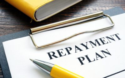 Business Financing Repayment Structures: Fixed vs. Flexible Terms – Repayment plan with clipboard and yellow pen